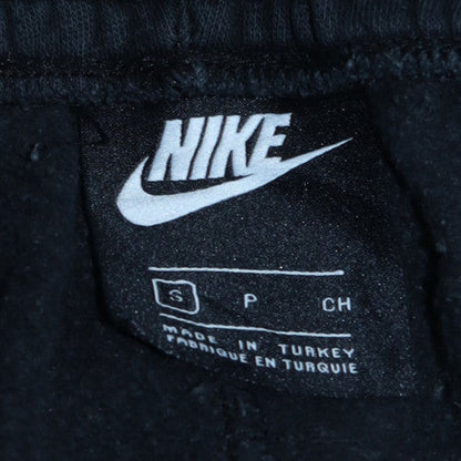 Nike Men Black Cargo Jogger Trousers Small Regular Fit Fleece