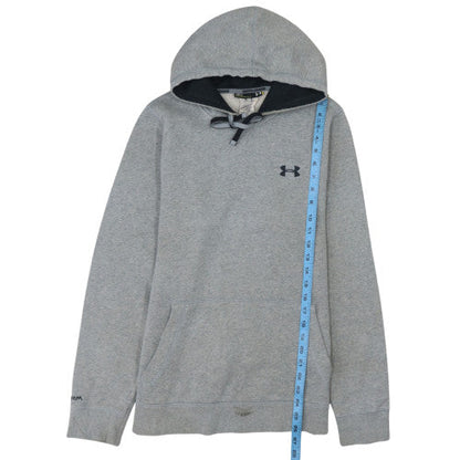 Mens UK Size S Under armour Grey Pullover Hoodie