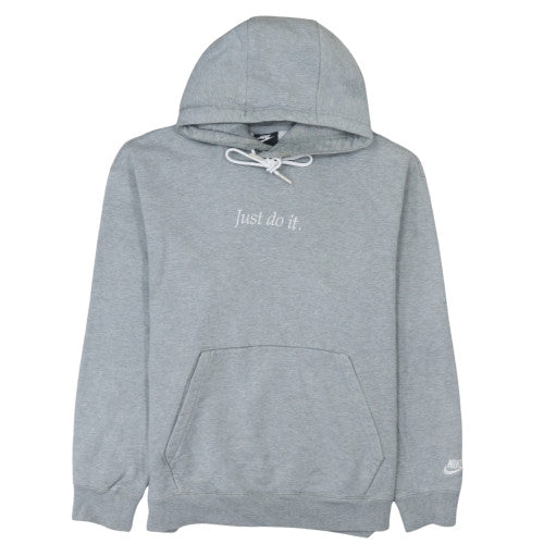Mens UK Size M Nike Grey Pullover Hoodie