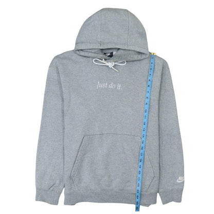 Mens UK Size M Nike Grey Pullover Hoodie