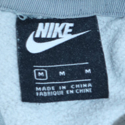 Mens UK Size M Nike Grey Pullover Hoodie