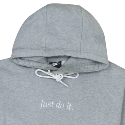 Mens UK Size M Nike Grey Pullover Hoodie