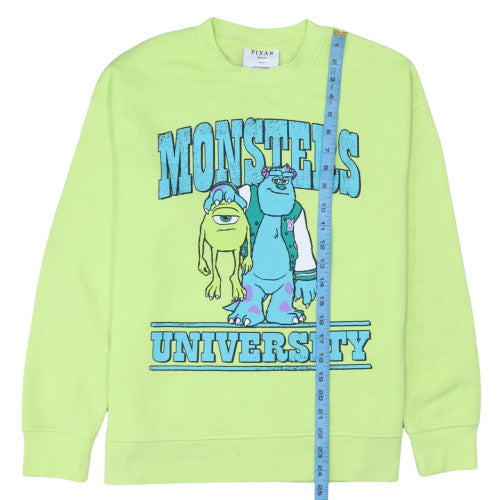 Womens UK Size S Primark Green Pullover Sweatshirt