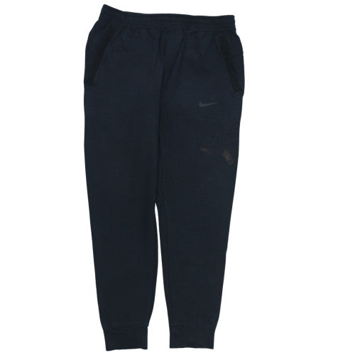 Mens UK Size M Nike Regular Fit Jogger Black Trousers