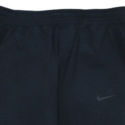 Mens UK Size M Nike Regular Fit Jogger Black Trousers