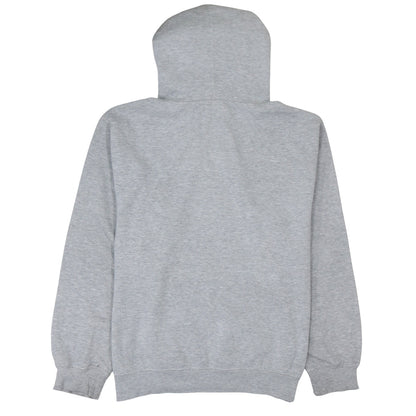 Mens UK Size L Prairie Mountain Grey Pullover Hoodie