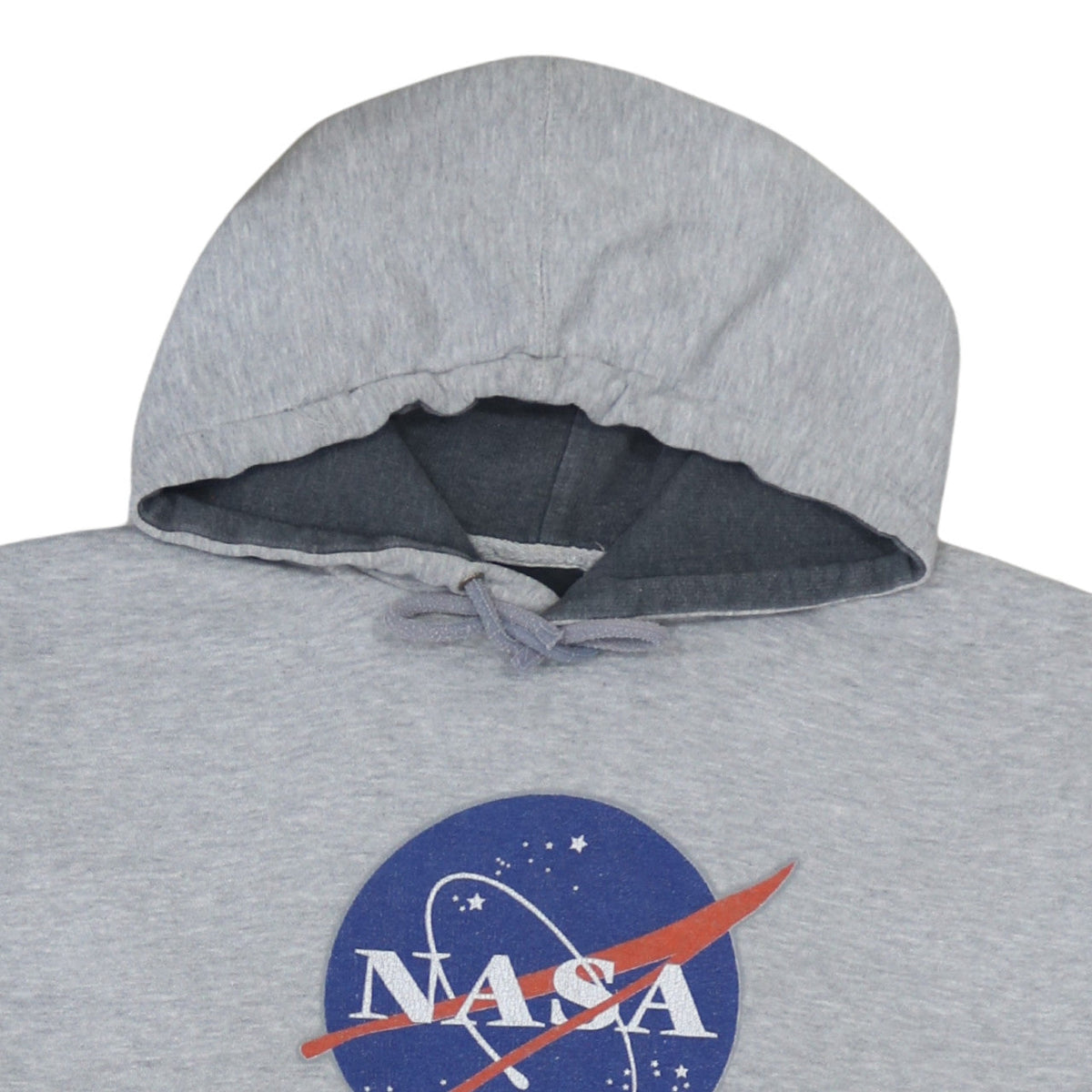Mens UK Size L Prairie Mountain Grey Pullover Hoodie