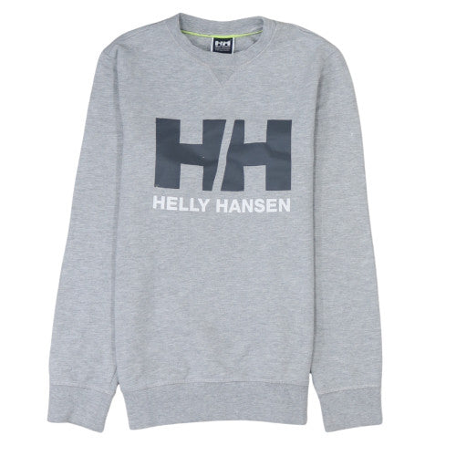 Mens UK Size S Helly Hansen Grey Pullover Sweatshirt