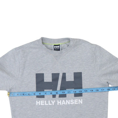 Mens UK Size S Helly Hansen Grey Pullover Sweatshirt