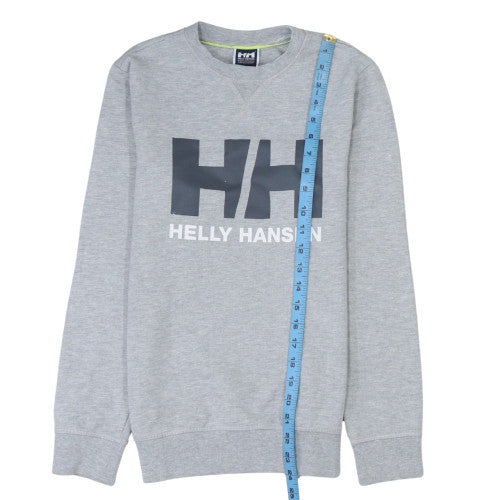 Mens UK Size S Helly Hansen Grey Pullover Sweatshirt