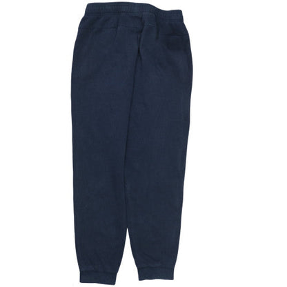 Adidas Men’s Blue Fleece Jogger Trousers Size M Regular Fit