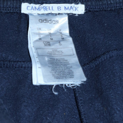 Adidas Men’s Blue Fleece Jogger Trousers Size M Regular Fit