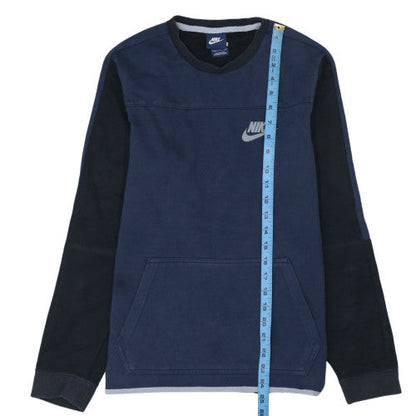 Mens UK Size S Nike Blue Pullover Sweatshirt
