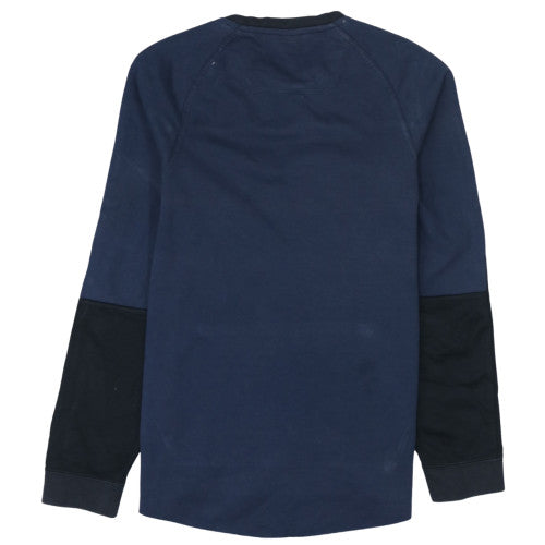 Mens UK Size S Nike Blue Pullover Sweatshirt