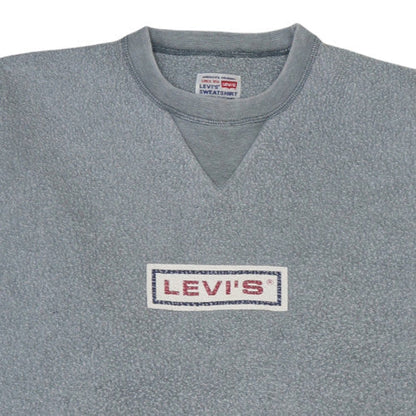Mens UK Size L Levi's Grey Pullover Sweatshirt