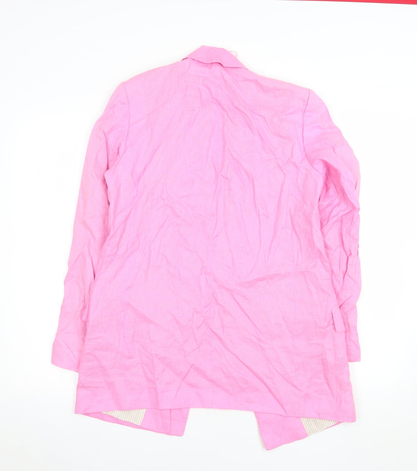 Womens UK Size S Zara Regular Pink Blazer