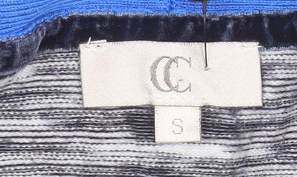 Womens UK Size S CC Blue Cardigan Jumper