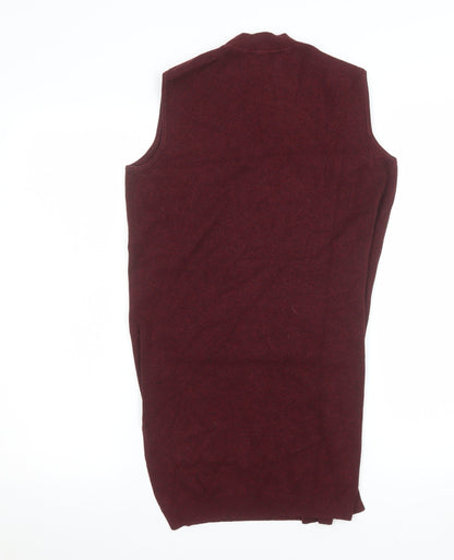 Womens UK Size 10 Dorothy Perkins Red Basic Tank