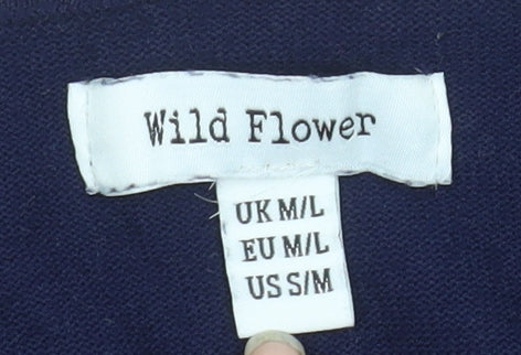 Womens UK Size M/L Wild Flower Shift Dress