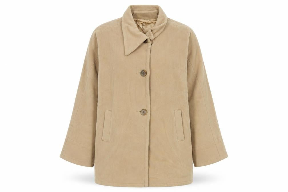 Womens UK Size 12 Wallis Beige Overcoat