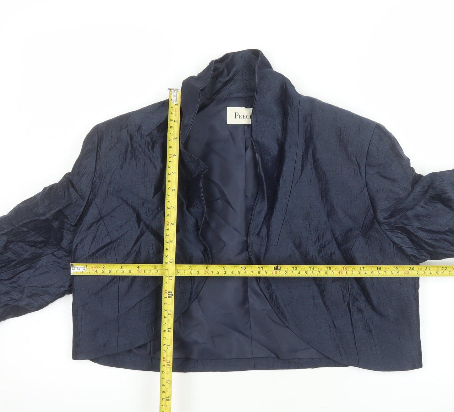 Womens UK Size 16 Precis Regular Blue Blazer