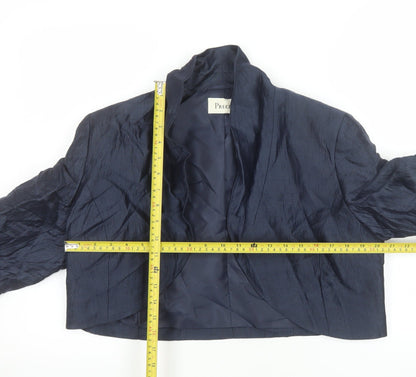 Womens UK Size 16 Precis Regular Blue Blazer