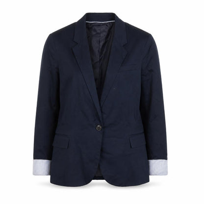 Womens UK Size M Zara Basic Regular Blue Blazer