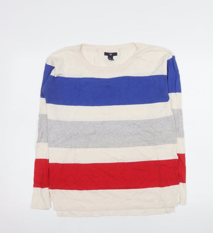 Womens UK Size S Gap Multicoloured Pullover Jumper