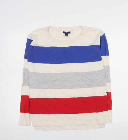 Womens UK Size S Gap Multicoloured Pullover Jumper