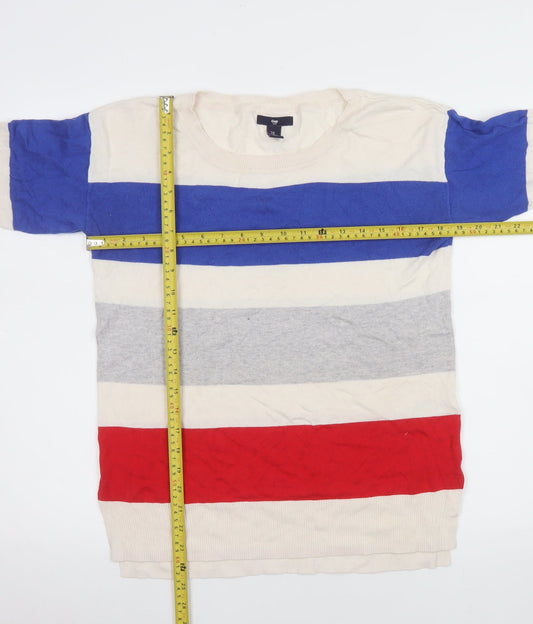 Womens UK Size S Gap Multicoloured Pullover Jumper