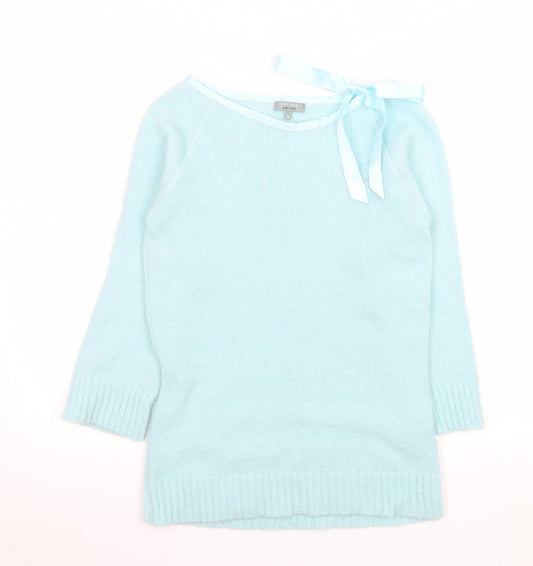 Womens UK Size 16 Marks and Spencer Blue Pullover Jumper