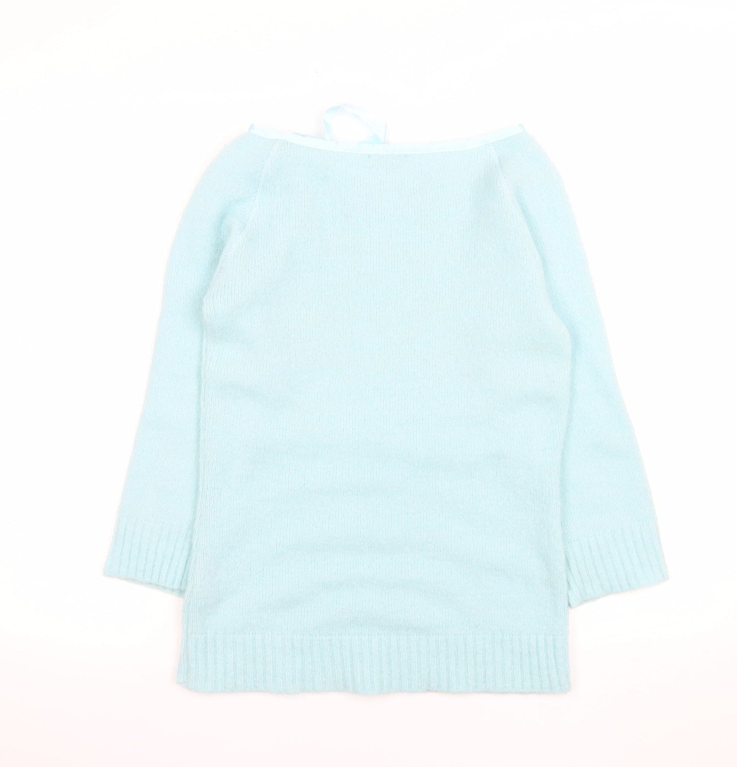Womens UK Size 16 Marks and Spencer Blue Pullover Jumper