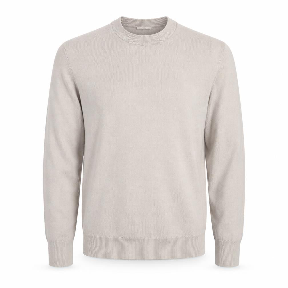 Mens UK Size M Zara Beige Pullover Jumper