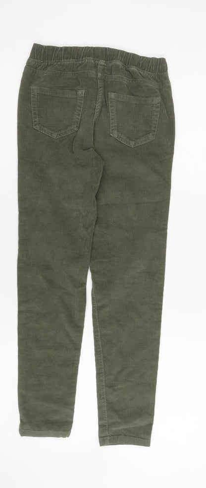 Girls UK Size 10 Years Boden Regular Fit Jegging Green Trousers