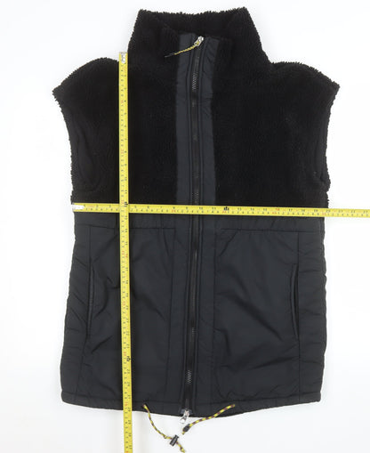Mens UK Size M H&M Black Bodywarmer