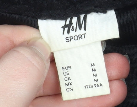 Mens UK Size M H&M Black Bodywarmer