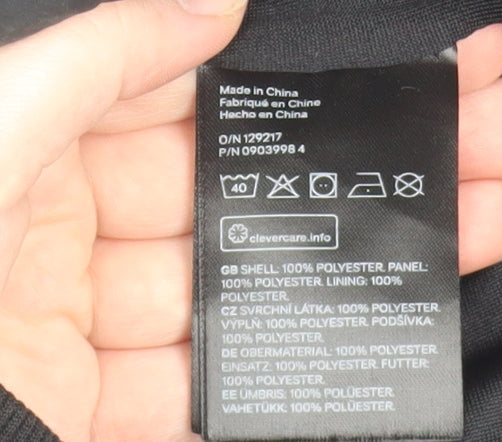 Mens UK Size M H&M Black Bodywarmer
