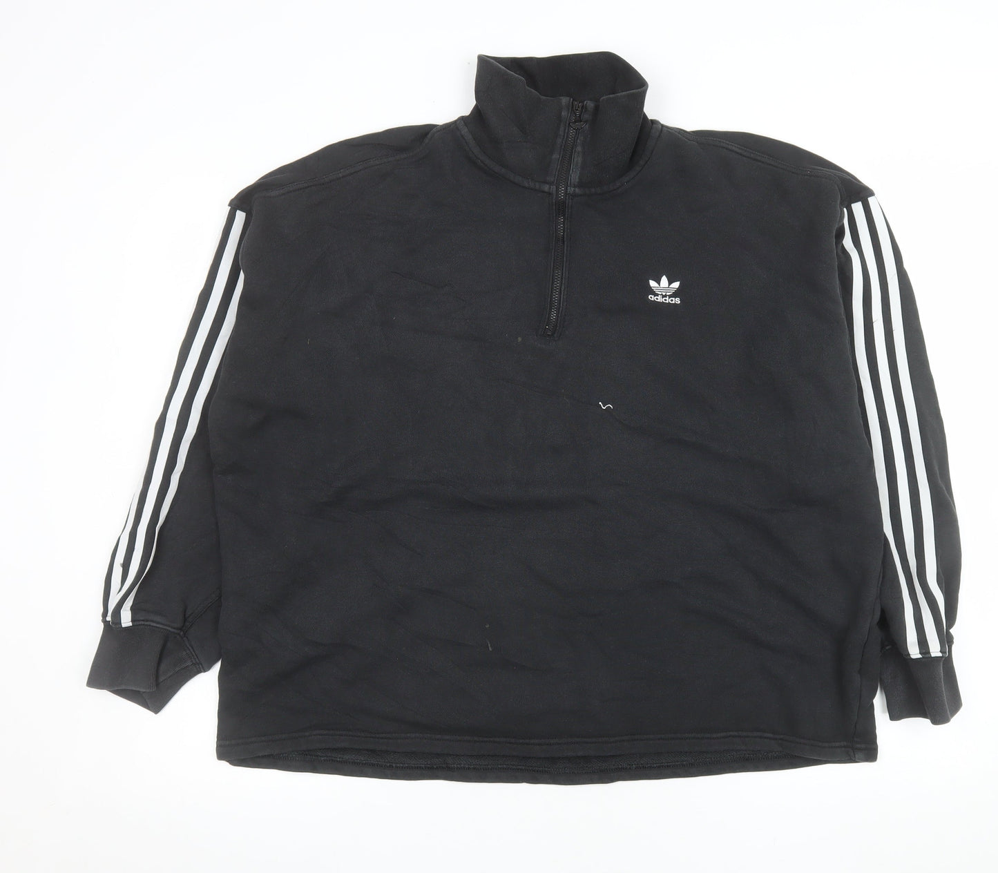Mens UK Size 3XL adidas Black Pullover Sweatshirt