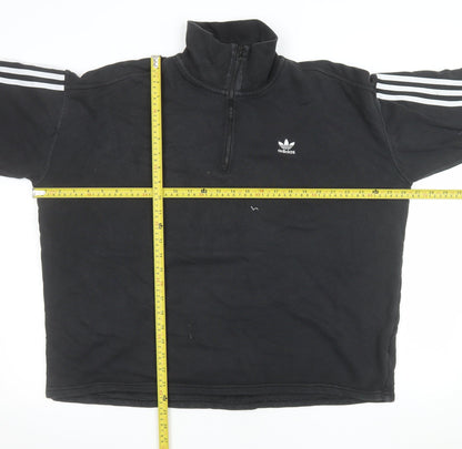Mens UK Size 3XL adidas Black Pullover Sweatshirt