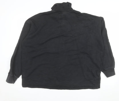 Mens UK Size 3XL adidas Black Pullover Sweatshirt