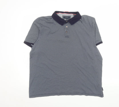 Mens UK Size XL Ted Baker 100% Cotton Polo Shirt