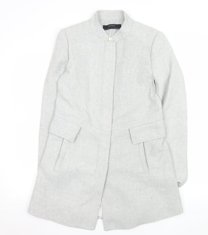 Womens UK Size 12 Zara Grey Overcoat