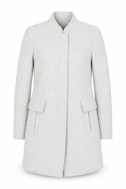 Womens UK Size 12 Zara Grey Overcoat