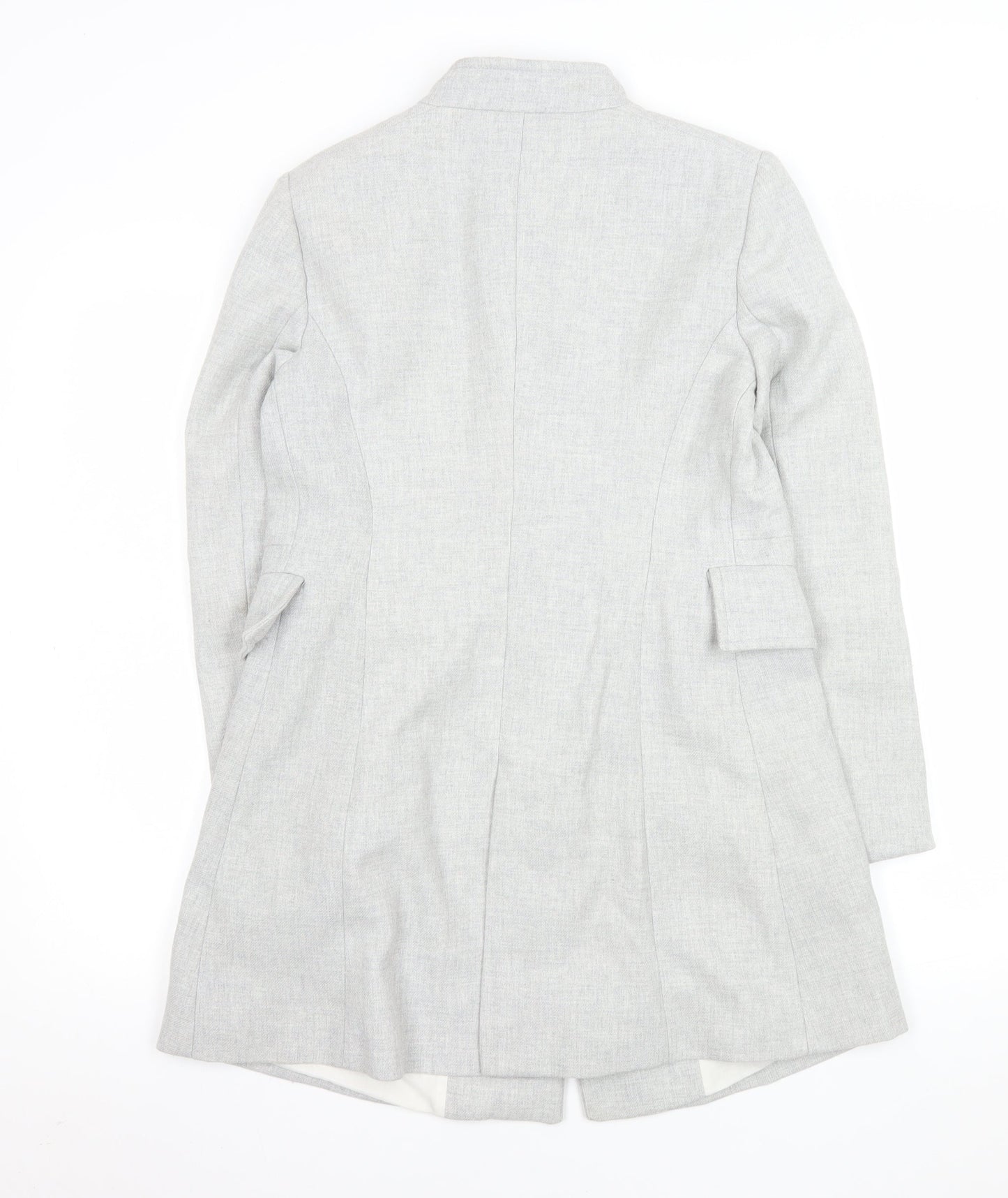 Womens UK Size 12 Zara Grey Overcoat