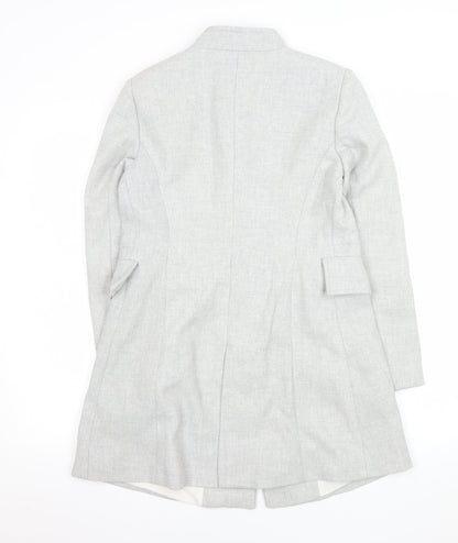 Womens UK Size 12 Zara Grey Overcoat