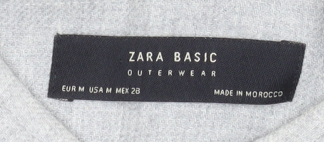 Womens UK Size 12 Zara Grey Overcoat