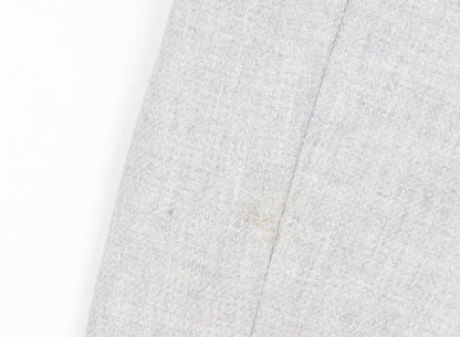 Womens UK Size 12 Zara Grey Overcoat