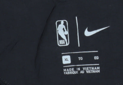 Nike NBA Celtics Men's Black XL Bomber Jacket Full Zip Lined Sportswear