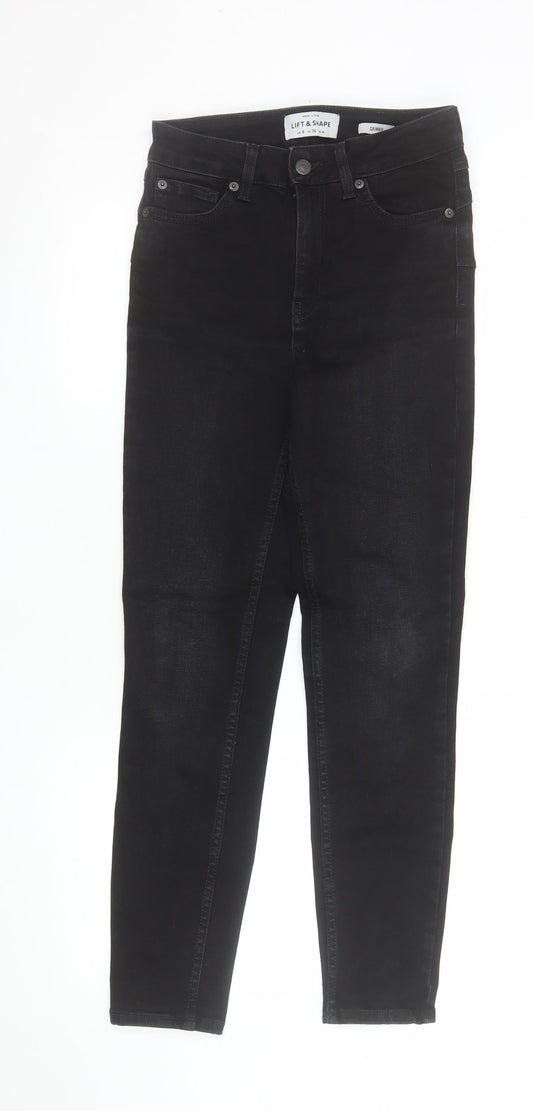Womens UK Size 8 New Look Slim Fit Skinny Black Jeans
