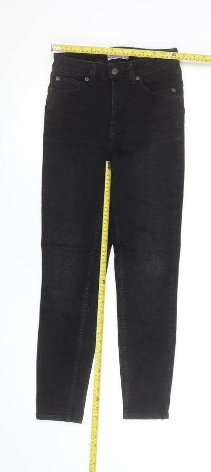 Womens UK Size 8 New Look Slim Fit Skinny Black Jeans